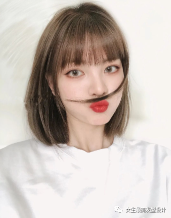 干净利落的短发适合发量多些的妹子