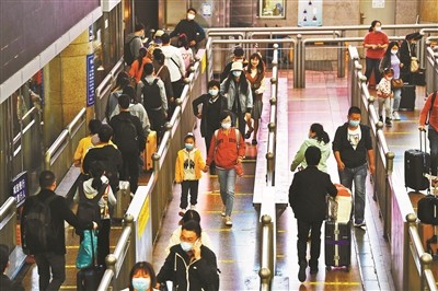 北京西站|北京各火车站迎返程高峰