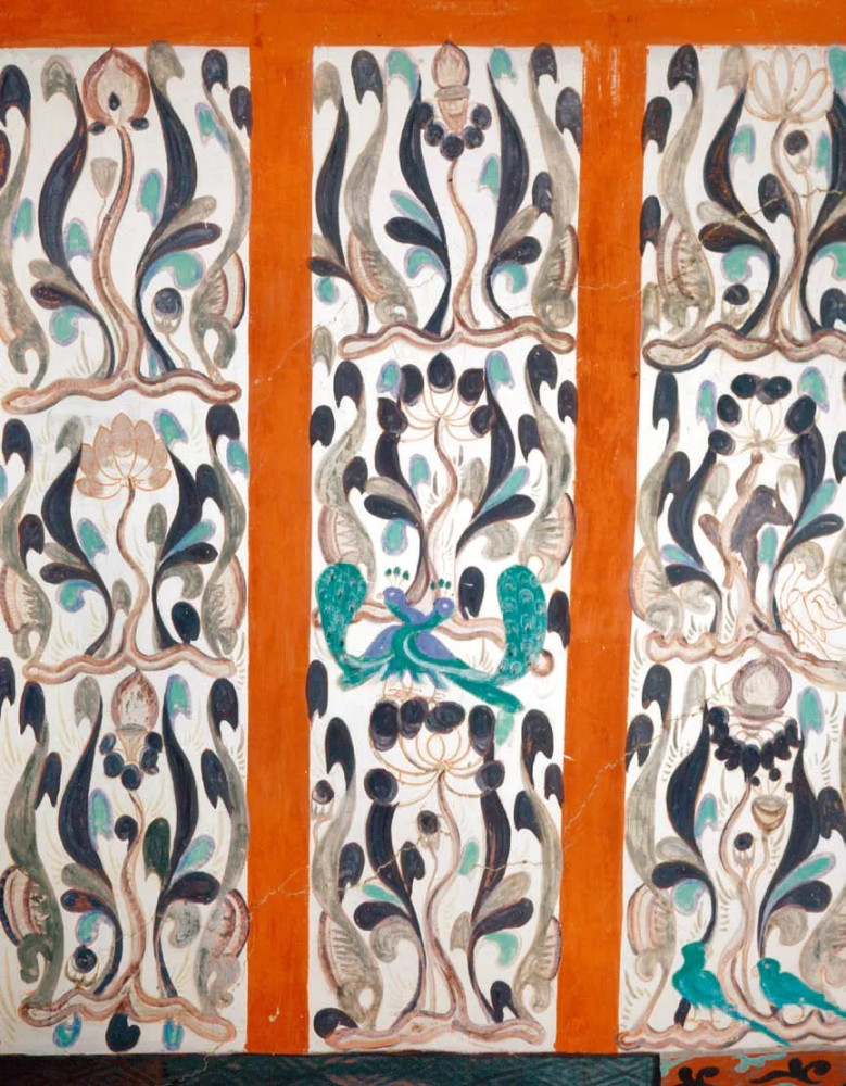 莲花|敦煌壁画：一部装饰艺术的图典