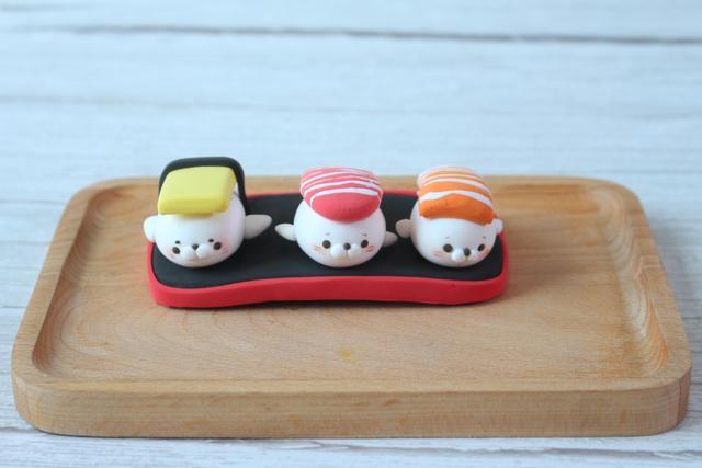 儿童抗菌粘土diy教程——寿司