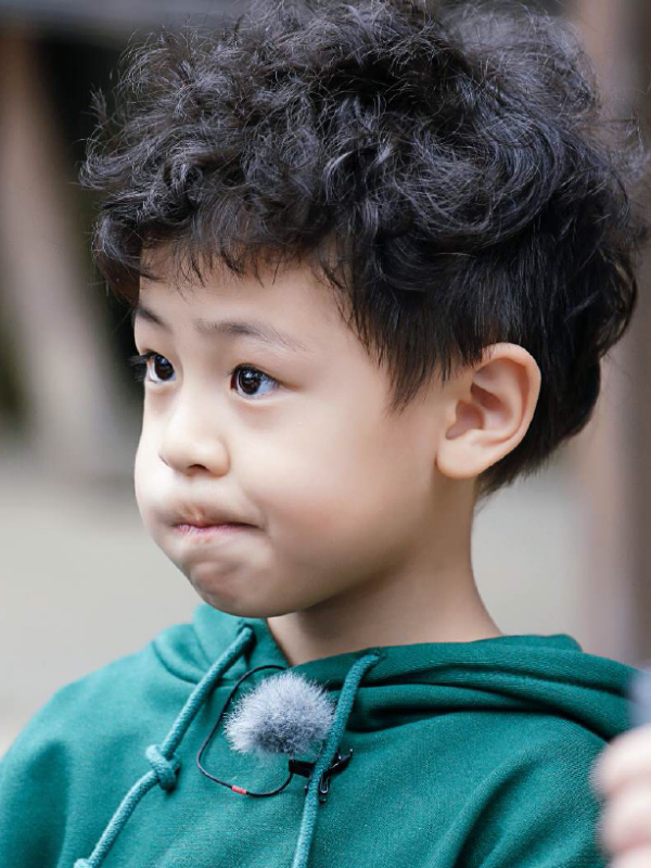 第一次看见蔡国庆的儿子蔡轩正,很多人都觉得这个小男孩五官非常精致