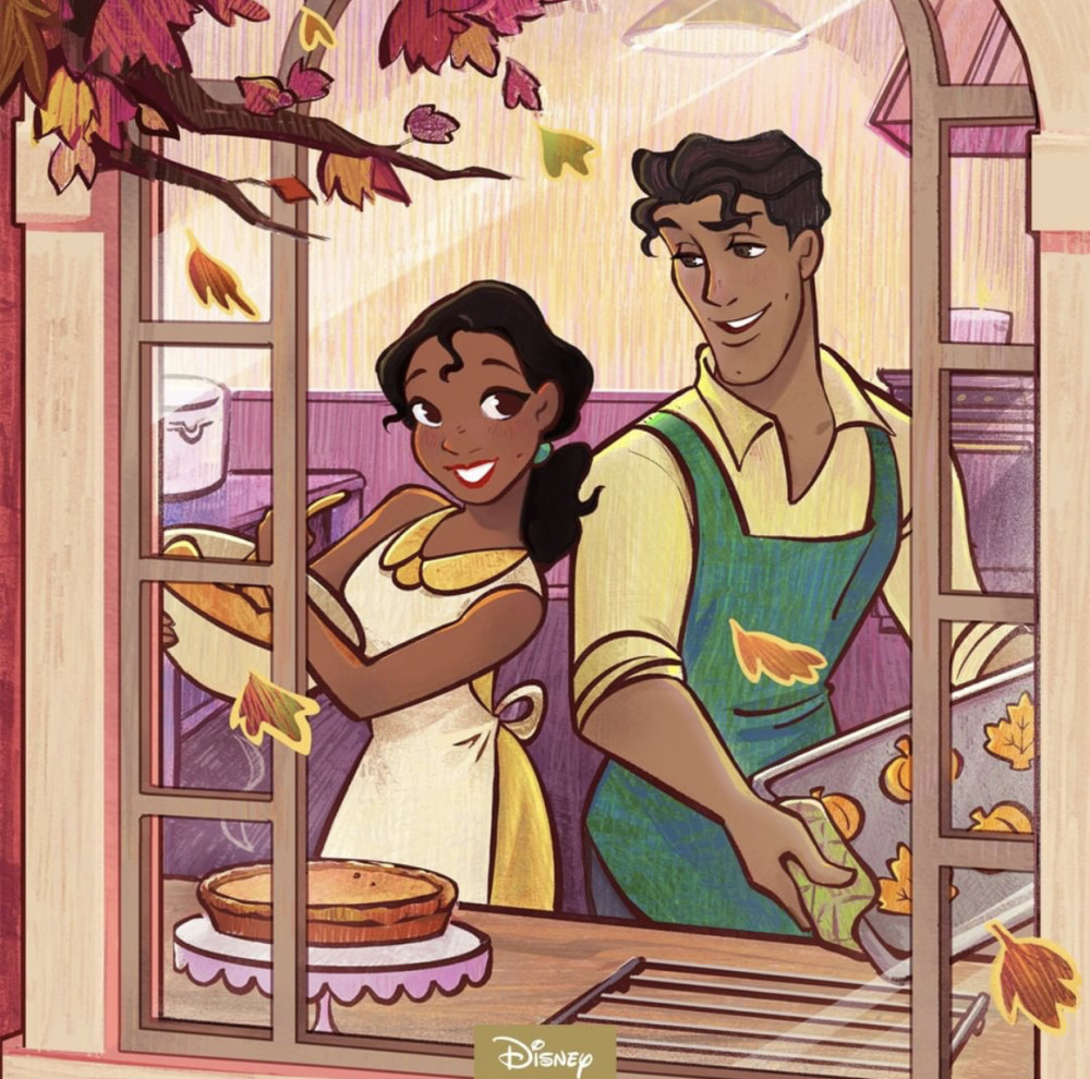 迪士尼公主如何迎接秋天灰姑娘南瓜大丰收宝嘉康蒂接地气