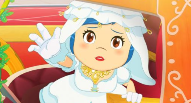 这是关于一部爱情的剧情,其实"抢新娘"的那场闹剧就是公主让他做的