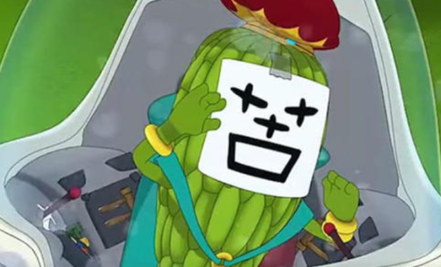 灰太狼一家遭瓜兵伏击,与妻儿失散的灰太狼冒险潜入苦瓜大王的城堡,却