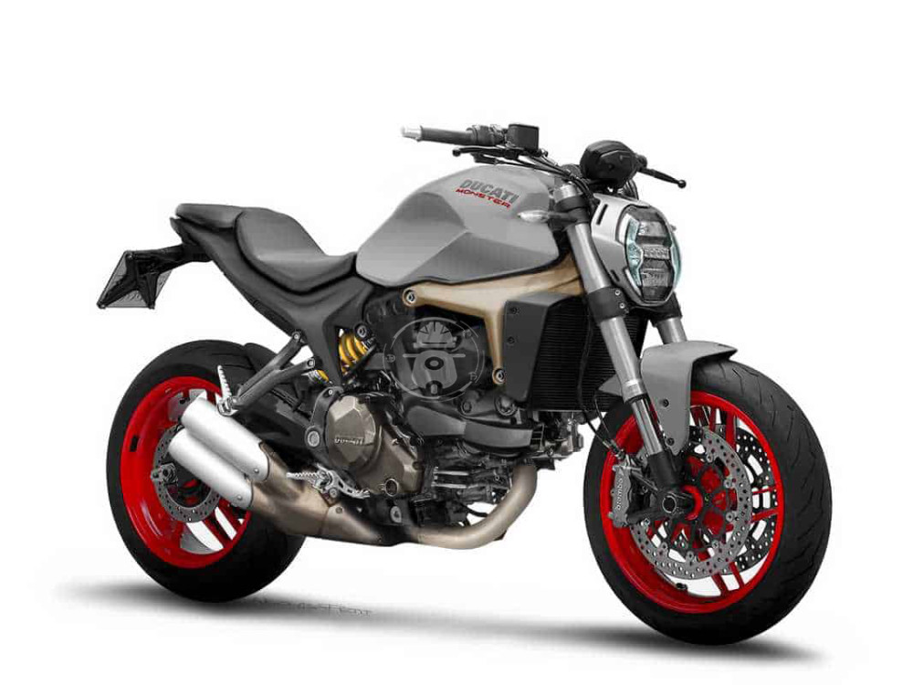 杜卡迪monster937亮相减重10公斤升级led大灯