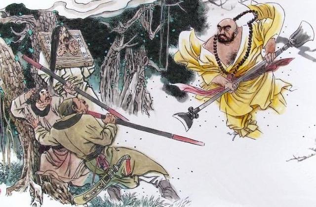 梁山好汉|林冲病死前才明白，鲁智深为何会毫无征兆的去世，原因只有两个字