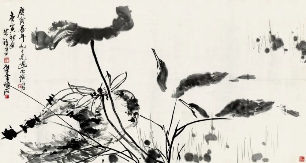 齐白石|齐白石、李苦禅、许麟庐书画作品大展