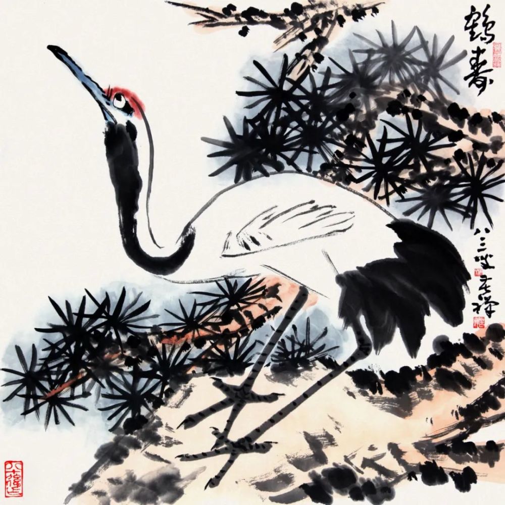 齐白石|齐白石、李苦禅、许麟庐书画作品大展