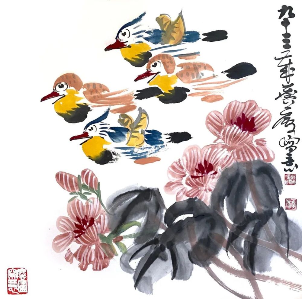 齐白石|齐白石、李苦禅、许麟庐书画作品大展