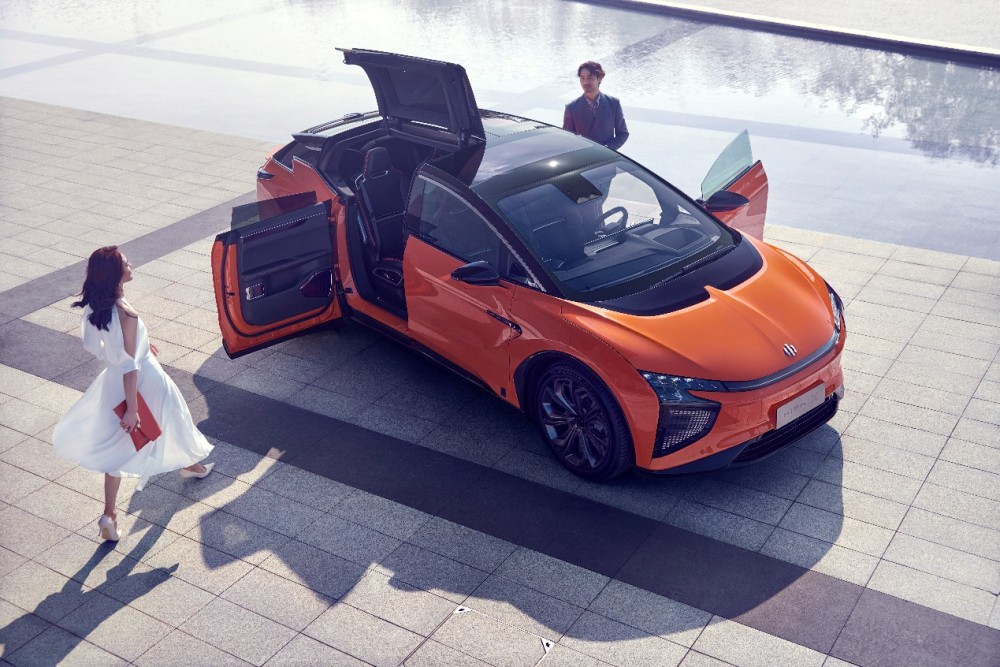 高合hiphi x|车灯就能有这么多黑科技，北京车展上的智能汽车你提前了解下？