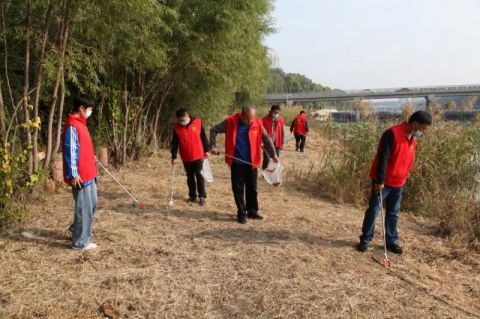 平谷成立170人护河大行动志愿服务队