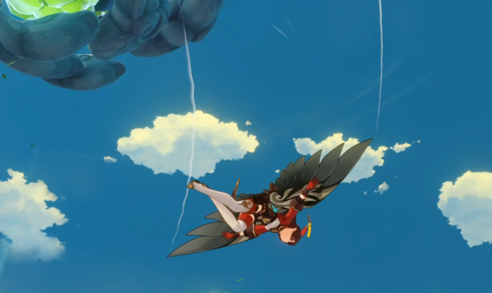 《原神》"飞天"教学,学会之后你就是提瓦特大陆最靓的崽儿!_腾讯新闻