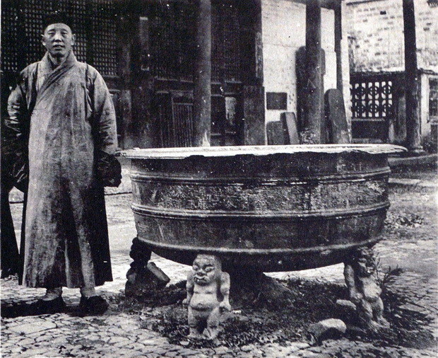 1920年代湖北当阳老照片百年前的玉泉寺大通寺度门寺