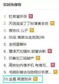 金晨|她终于傍上条粗腿了