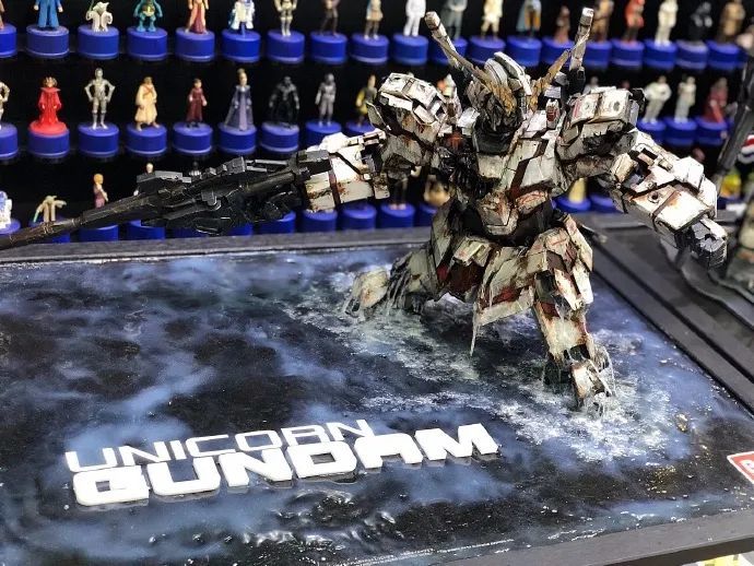 模玩控确定不是报废极致战损独角兽高达