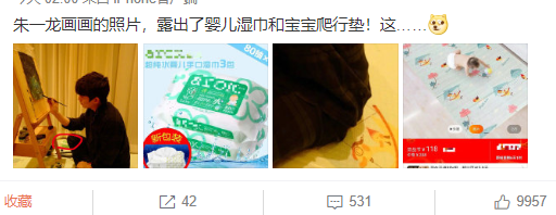 朱一龙|朱一龙声明回应隐婚生子难服众，晒婴儿专用湿巾和爬爬垫，又被锤