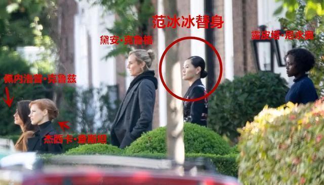 时装周|范冰冰出席时装周站旁边，右边同一位置老总被扒，两人关系不简单