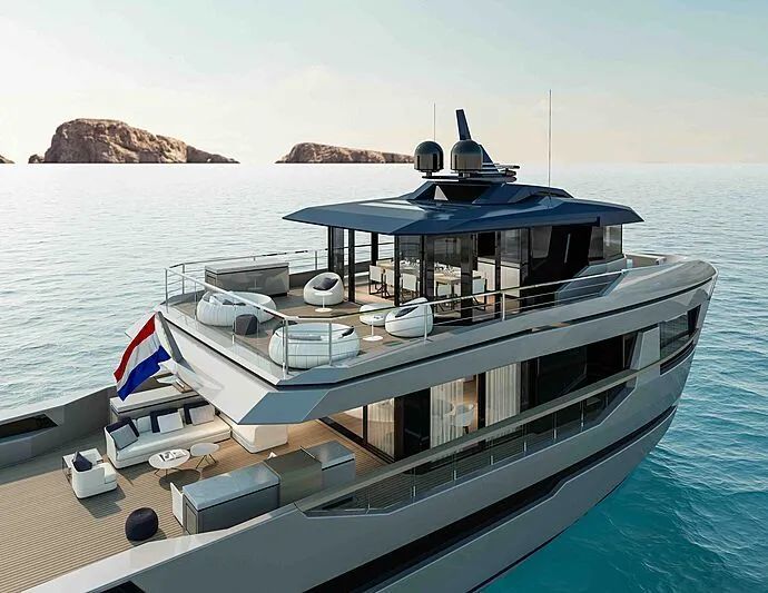 lynxyachts发布29米跨界概念猎户座渲染图