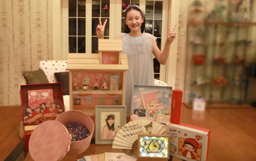 森碟|田亮女儿森碟解锁新代言，骑车练瑜伽展运动天赋，一双长腿太优越