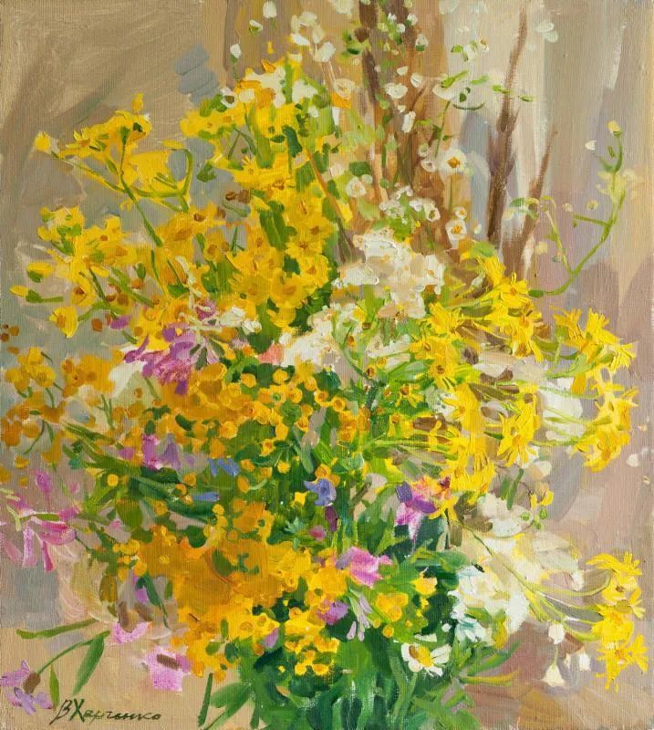 维多利亚·哈尔琴科|她的花儿总带着阳光，让人看了心都敞亮了！