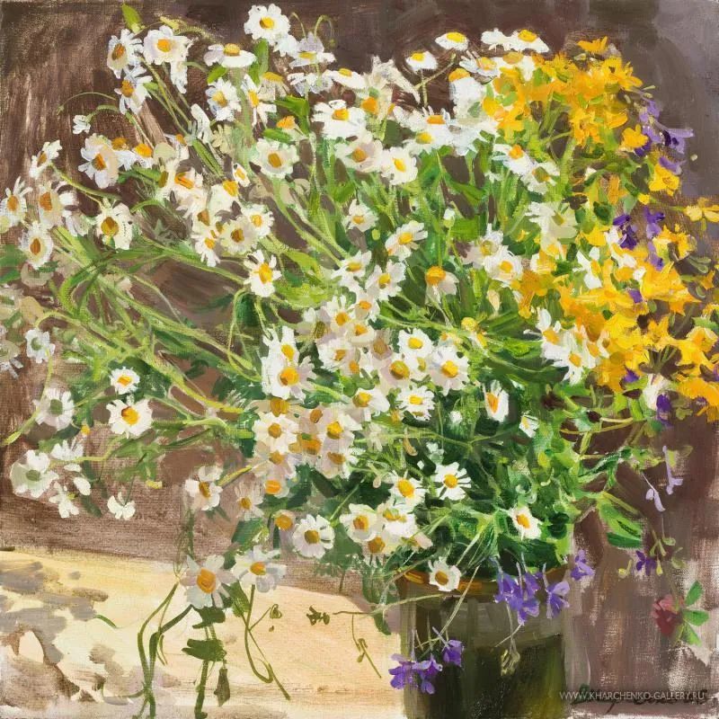 维多利亚·哈尔琴科|她的花儿总带着阳光，让人看了心都敞亮了！