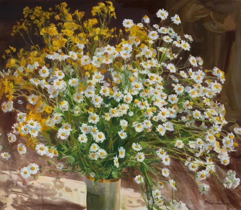 维多利亚·哈尔琴科|她的花儿总带着阳光，让人看了心都敞亮了！