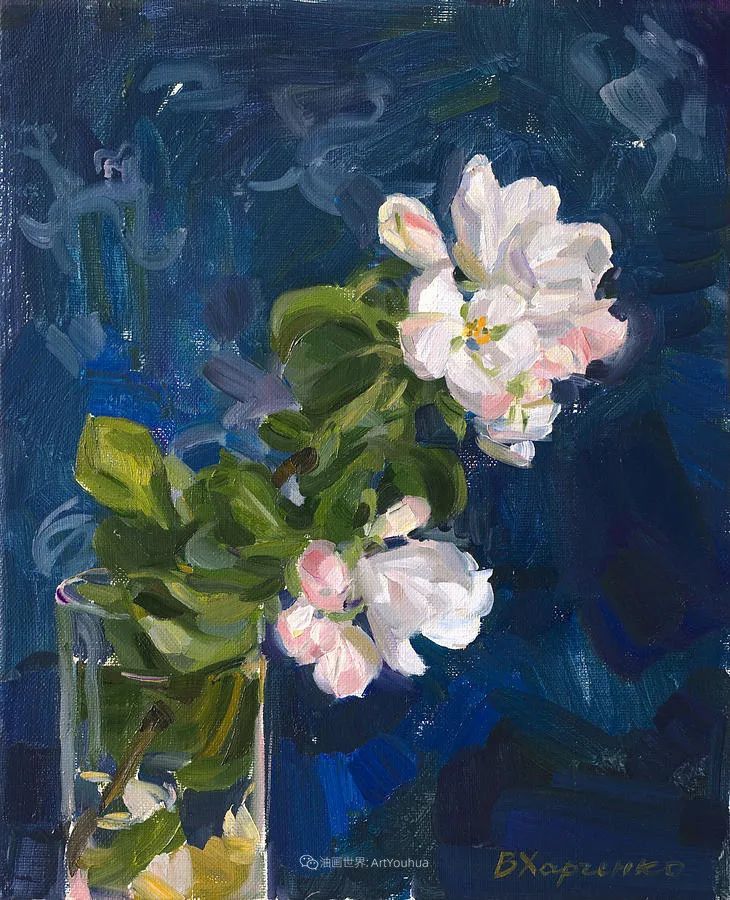 维多利亚·哈尔琴科|她的花儿总带着阳光，让人看了心都敞亮了！