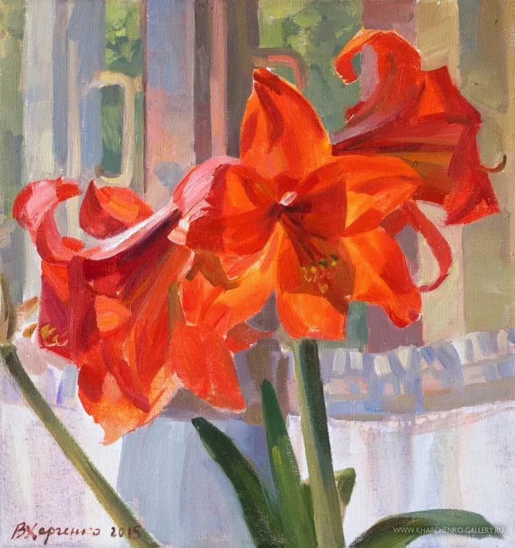 维多利亚·哈尔琴科|她的花儿总带着阳光，让人看了心都敞亮了！