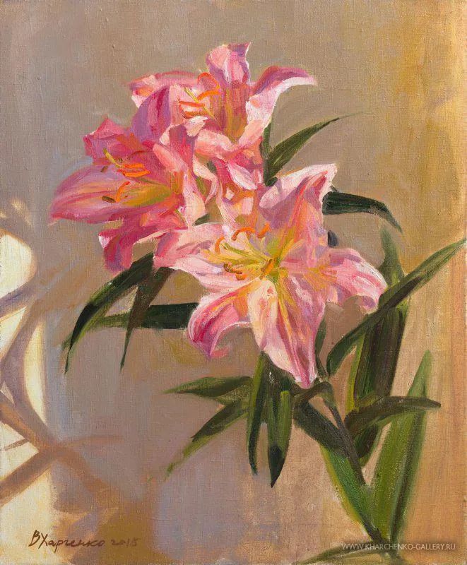 维多利亚·哈尔琴科|她的花儿总带着阳光，让人看了心都敞亮了！