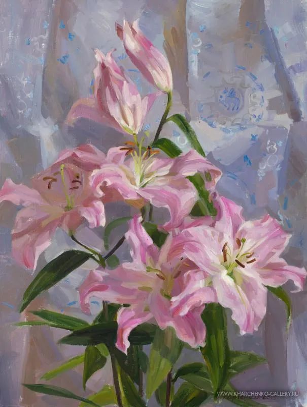 维多利亚·哈尔琴科|她的花儿总带着阳光，让人看了心都敞亮了！