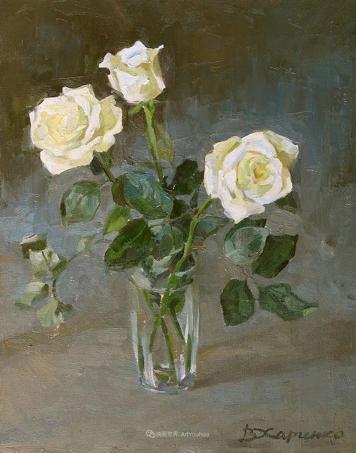 维多利亚·哈尔琴科|她的花儿总带着阳光，让人看了心都敞亮了！