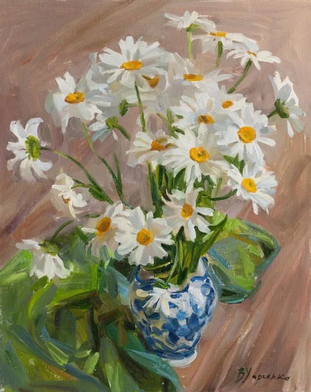 维多利亚·哈尔琴科|她的花儿总带着阳光，让人看了心都敞亮了！