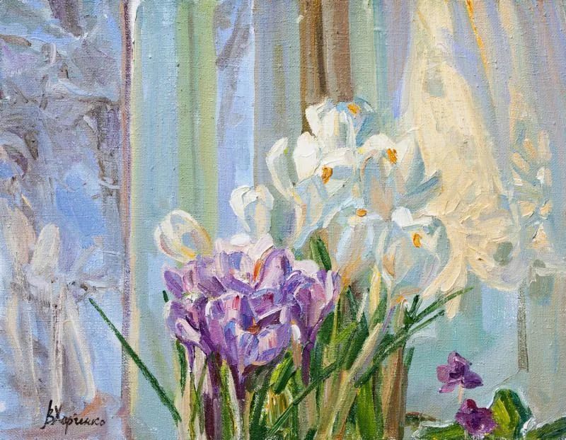 维多利亚·哈尔琴科|她的花儿总带着阳光，让人看了心都敞亮了！