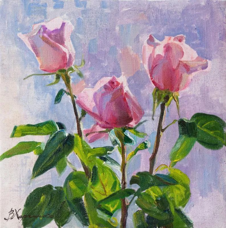 维多利亚·哈尔琴科|她的花儿总带着阳光，让人看了心都敞亮了！