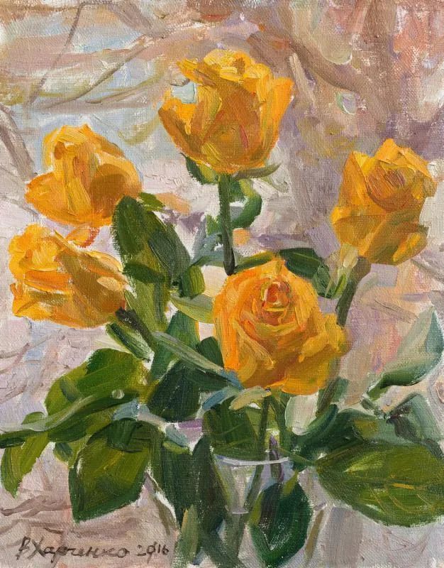 维多利亚·哈尔琴科|她的花儿总带着阳光，让人看了心都敞亮了！