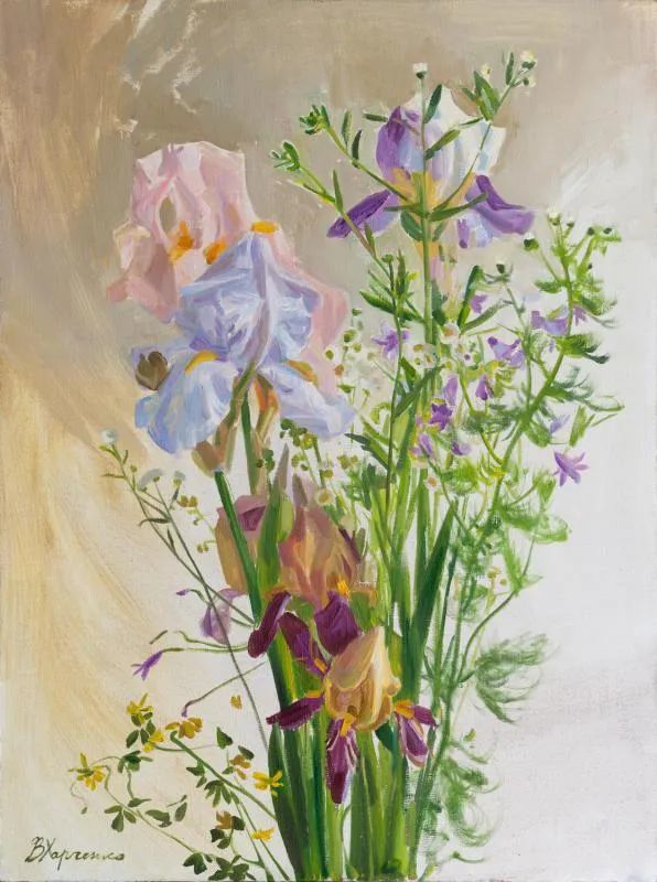 维多利亚·哈尔琴科|她的花儿总带着阳光，让人看了心都敞亮了！