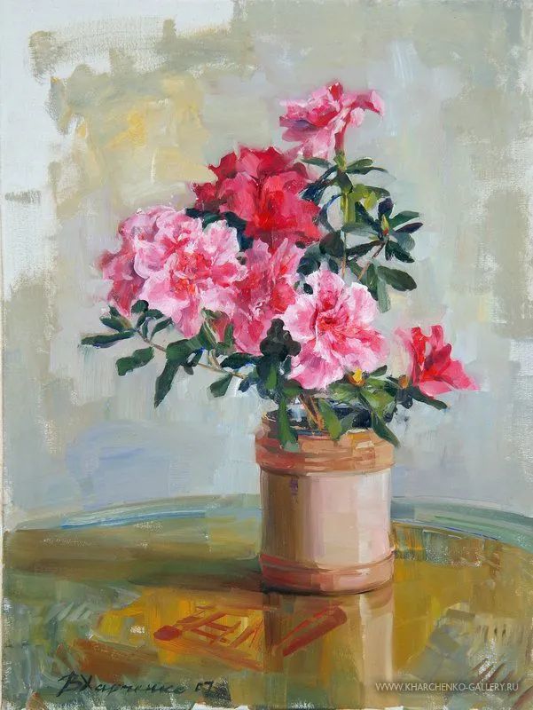 维多利亚·哈尔琴科|她的花儿总带着阳光，让人看了心都敞亮了！