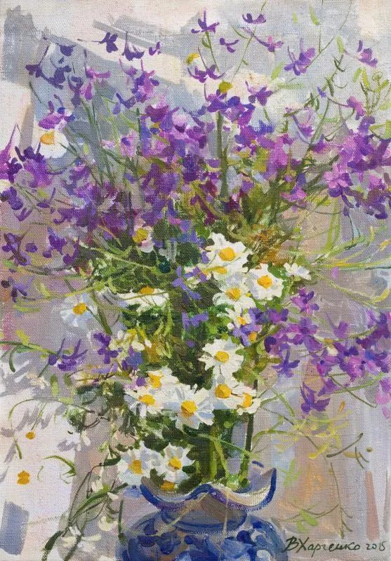 维多利亚·哈尔琴科|她的花儿总带着阳光，让人看了心都敞亮了！