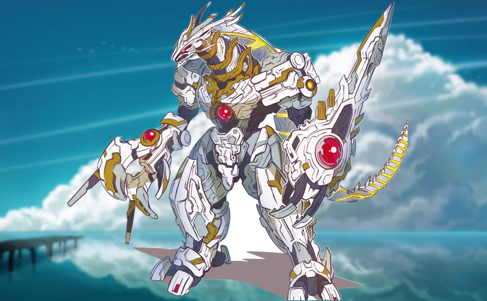 黑田笔下的新生代怪兽,加拉特隆酷似高达,霍洛波罗兹再度进化_腾讯