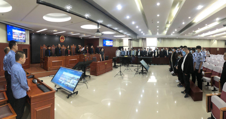 最高25年!原"蝎子帮"头目白旸等涉黑案一审公开宣判