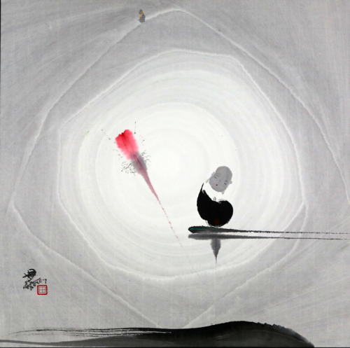 逸乐心禅田旭桐水墨作品展