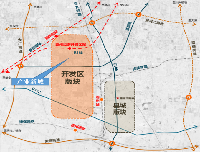 霸州开发区最新规划图图片