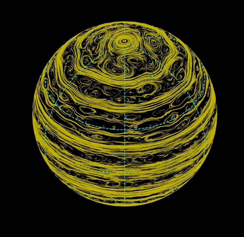 幾十年來科學家終於破解了土星神秘的六邊形風暴