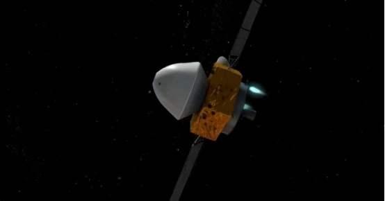 天问一号|“天问一号”2940万公里外完成深空机动，自拍后开始飞向火星轨道