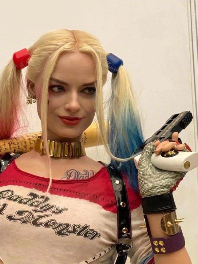 网友分享超逼真的小丑女手办以为是真人没想到是假的