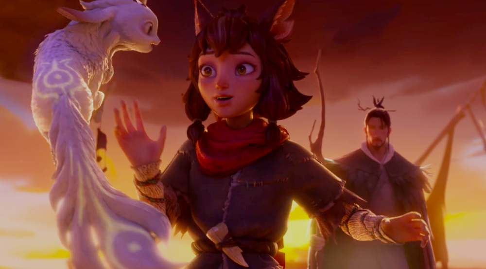 《姜子牙》破14亿祝贺海报,小九遇见四不相,这场景太好哭了_腾讯新闻