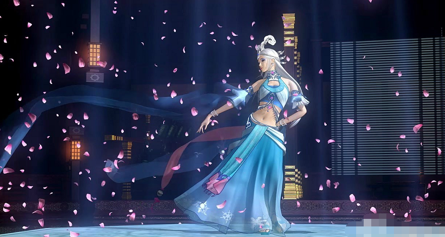 张予曦神似秦时明月中的雪女,舞蹈基本一样,网友:从此雪女有了真人版