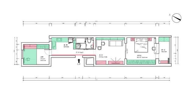 储物空间|北京65㎡老破小，房屋装满柜子，收纳比大户型还丰富，住着真爽