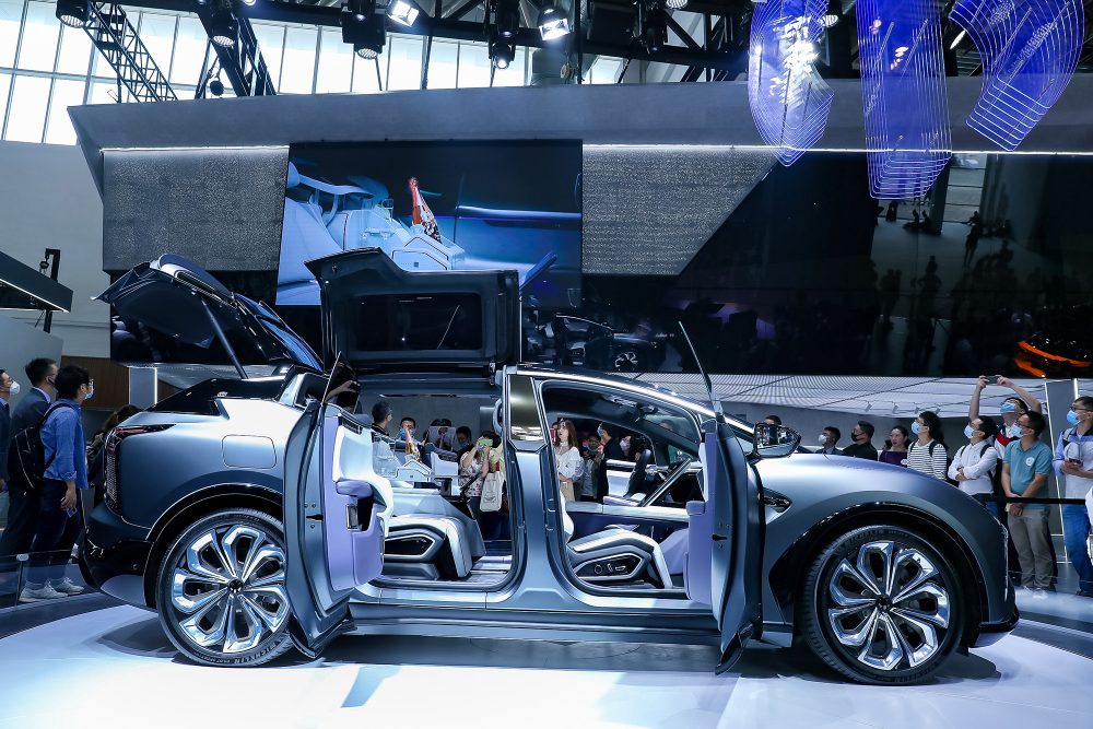 高合hiphi x|是什么，让北京车展上的特斯拉彻底没了脾气？