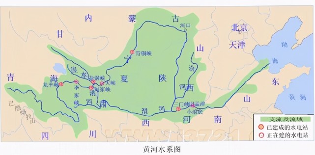 劉家峽水電站:水庫總庫容57億立